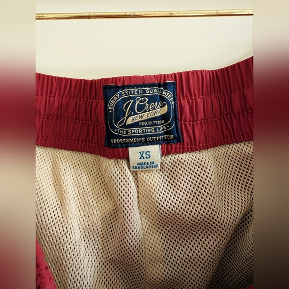 J. Crew Vibrant Maroon Shorts XS - Picture 2 of 3